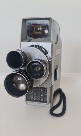 Sankyo Movimat 8 mm Sinema Kamerası-3 Pronon Lens