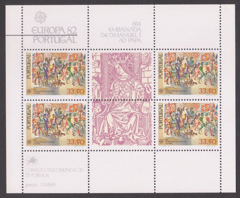1982 PORTEKİZ EUROPA CEPT - Tarihi Olaylar