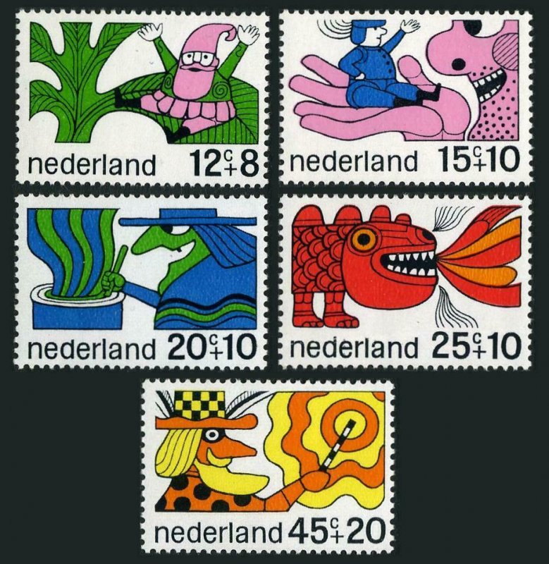 HOLLANDA 1968 Masal Karakteleri