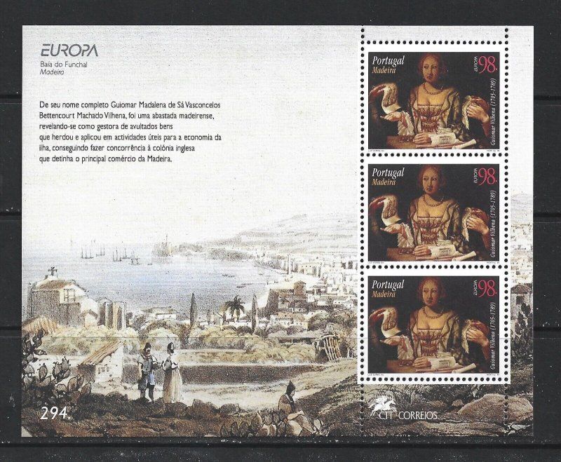 1996 MADEİRA PORTEKİZ EUROPA CEPT