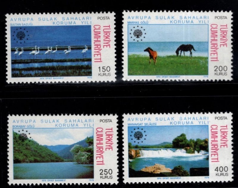1976 Avrupa Sulak Sahaları Koruma Yılı Mnh
