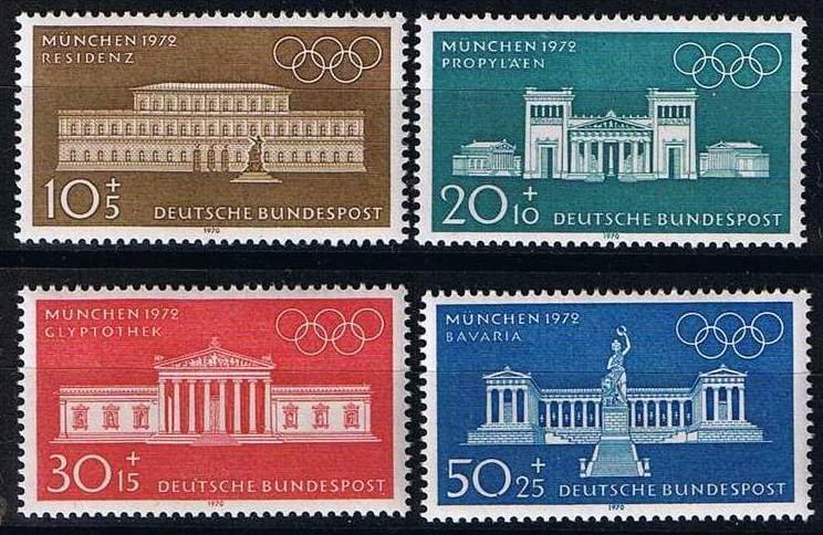 ALMANYA 1970 MÜNCHEN 1972 OLİMPİYATLARI 