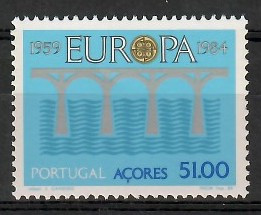 1984 AZOR PORTEKİZ EUROPA CEPT