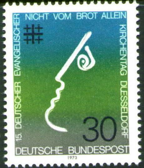 ALMANYA 1973 ALLEMAND EVANGELİSCHER KİRCHENTAG