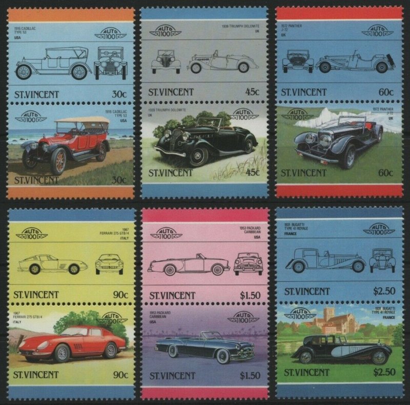 ST. VINCENT GRANİDİNLER 1986 OTOMOBİLLER