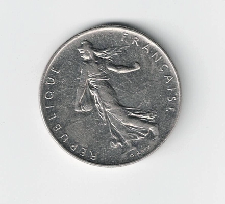 Fransa 1 Frank 1977