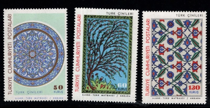 1966 TÜRK ÇİNİLERİ MNH
