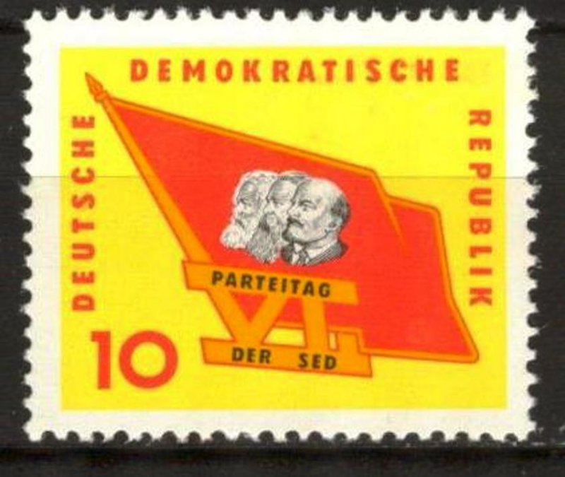  ALMANYA DDR 1963 MNH BİRLİK PARTİSİ 