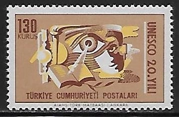 1966 UNESCO’NUN 20.YILI MNH