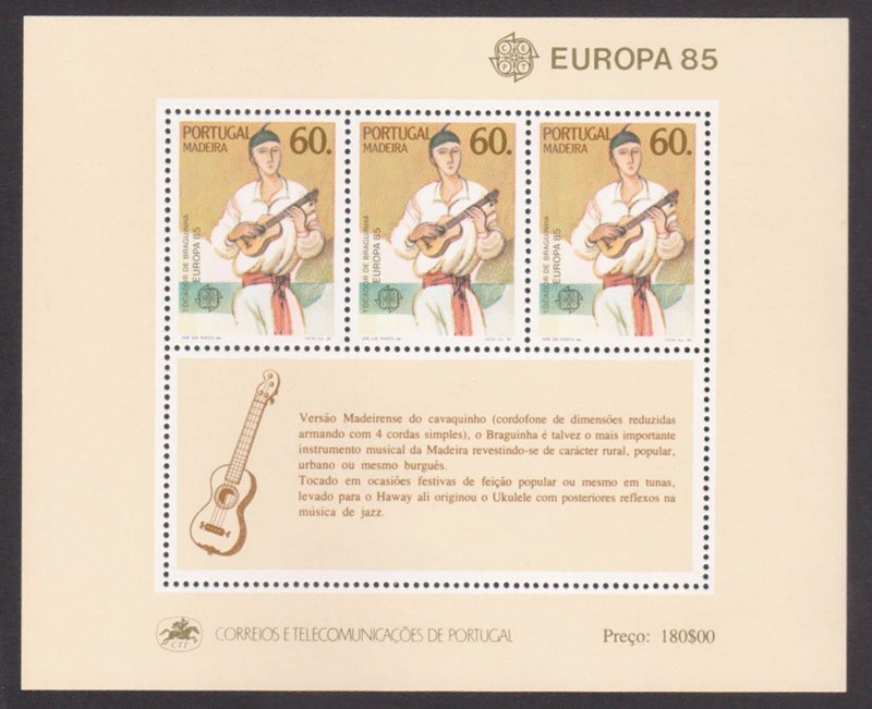 1985 MADEİRA PORTEKİZ EUROPA CEPT