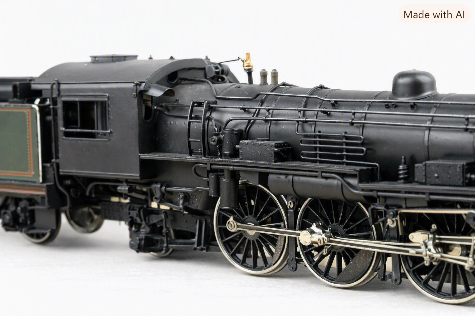 Japon Pirinç Tenshodo JNR Class C53 (HO Ölçek - 1:80) Koleksiyonluk Tren 