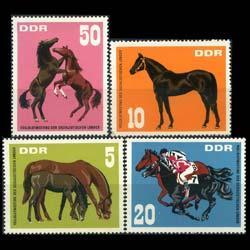 ALMANYA DDR 1967 Safkan Atlar