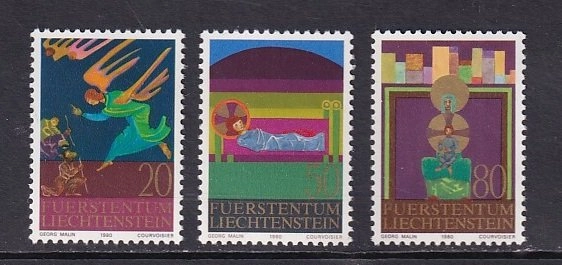 Liechtenstein 1980 Noel, Yıl başı