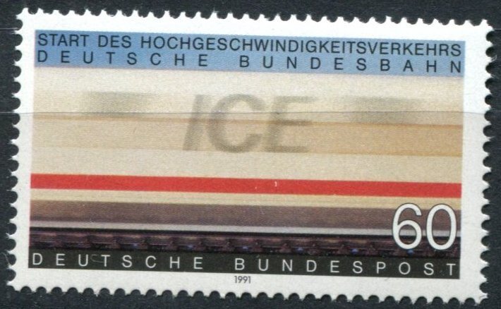 ALMANYA 1991 ’’Intercity-Express’’ treni
