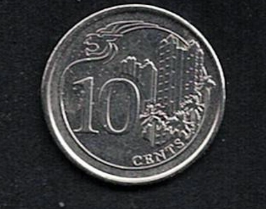 Singapur 10 Cent , 2014