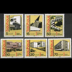 ALMANYA DDR 1980 Bauhaus Tarzında Binalar