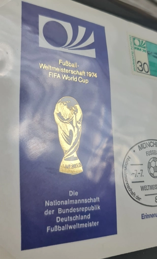 ALMANYA 1974 MÜNİH DÜNYA FUTBOL KUPASI HANOVER FDC