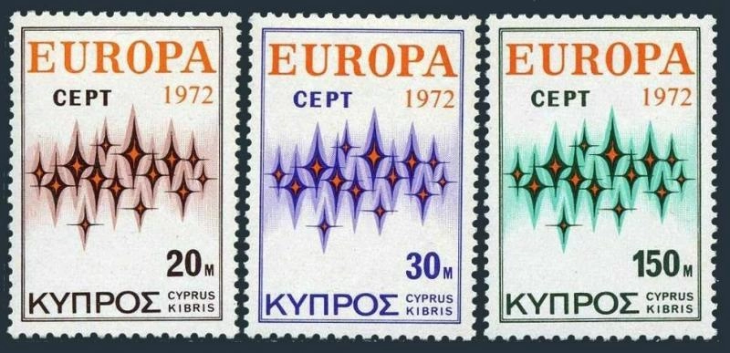 1972 KIBRIS EUROPA CEPT
