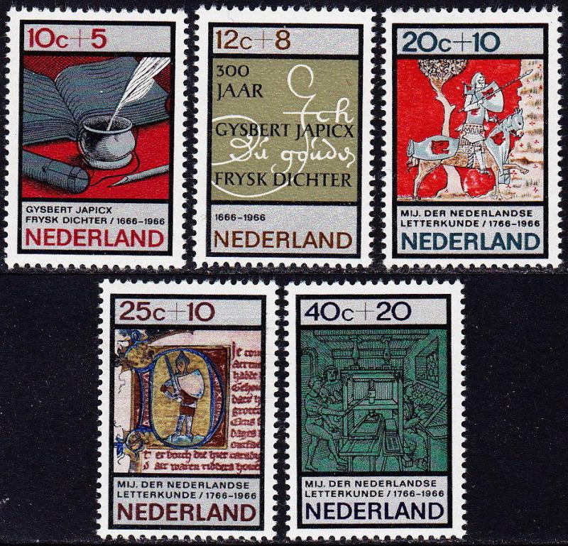 HOLLANDA 1966 Edebiyat Topluluğu 200. Yıldönümü