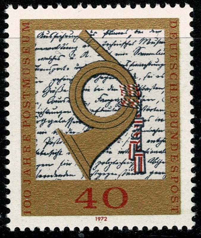 ALMANYA 1972 POST MÜZESİ FRANKFURT’UN 100 YILI
