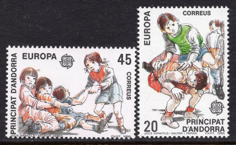 1989 EUROPA CEPT ANDORRA İSPANYA