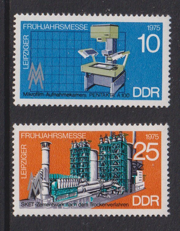 ALMANYA DDR 1975 LEIPZIG YILLIK FUAR