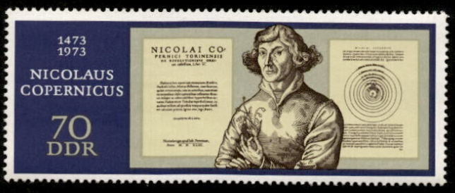ALMANYA DDR 19,73 NIKOLAUS KOPERNIKUS 
