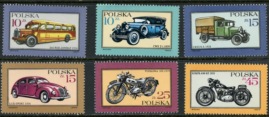 POLONYA 1987 TAŞITLAR ARABA KAMYON MOTORSİKLET