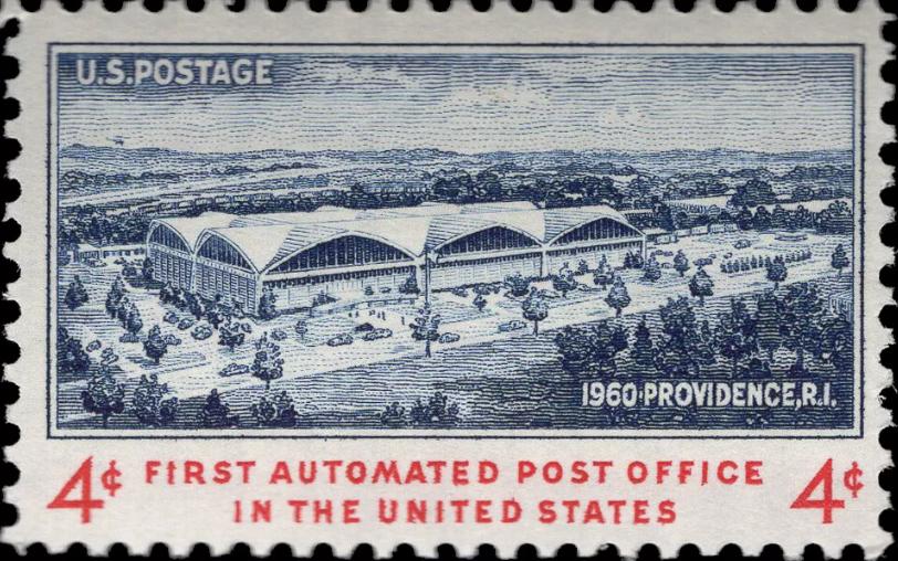 AMERİKA 1960 İlk Otomatik Postane