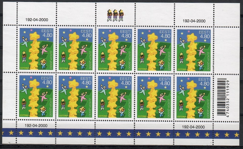 2000 ESTONYA EUROPA CEPT