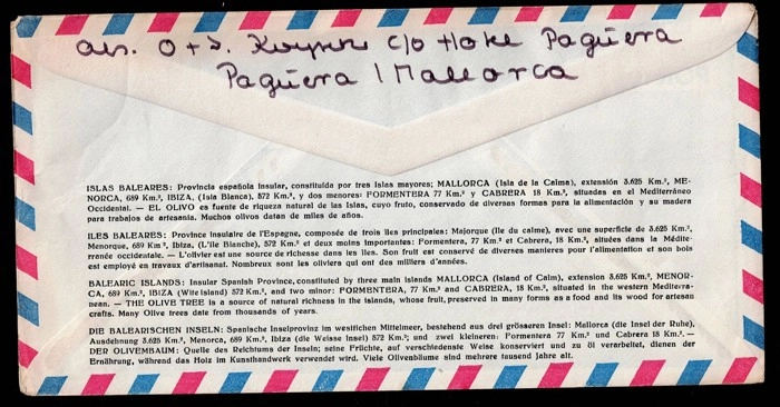 İspanya Filatelik zarf, Çok Pullu, Damgalı - Recuerdo Filatelico De Espana