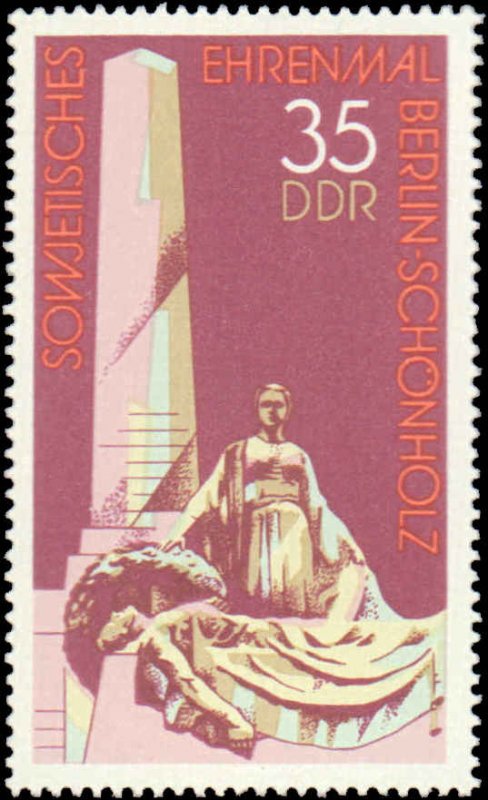 ALMANYA DDR 1977 SOVYET SAVAŞ ANITI BERLİN