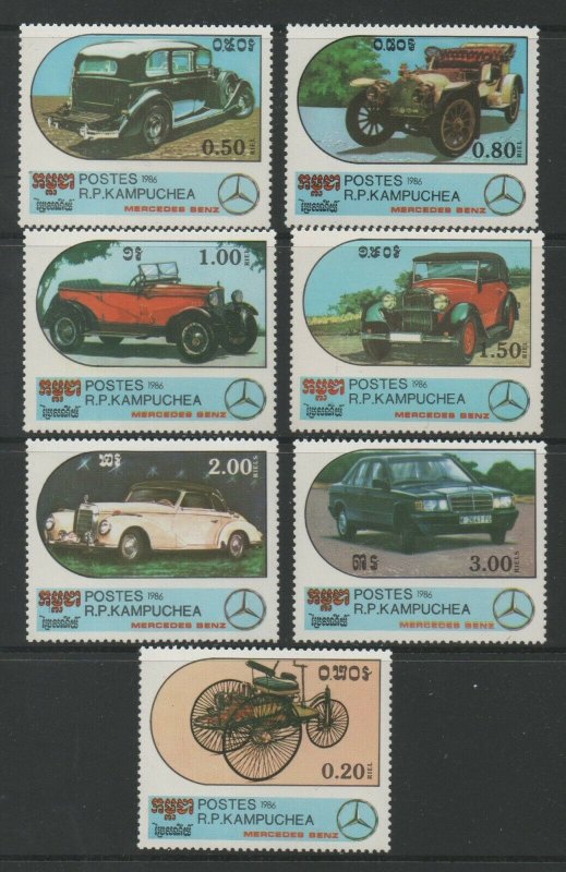 KAMBOÇYA 1986 MERSEDES OTOMOBİLLER