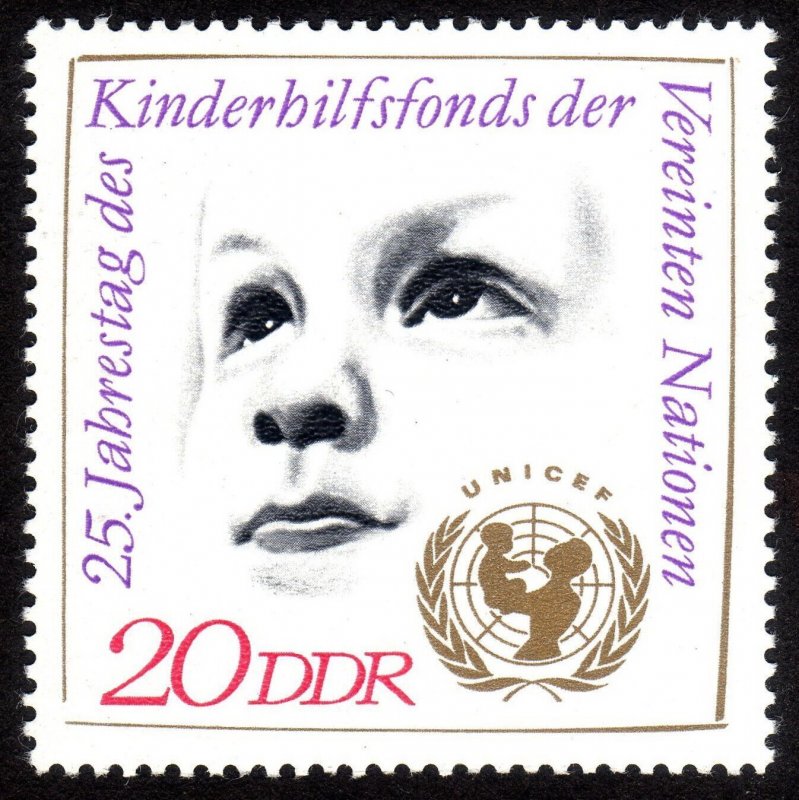 ALMANYA DDR 1971 UNICEF’in 25. Kuruluş Yıldönümü