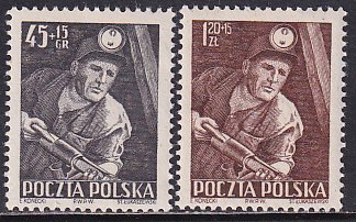 POLONYA 1952 Polonyalı Madencilerin Günü