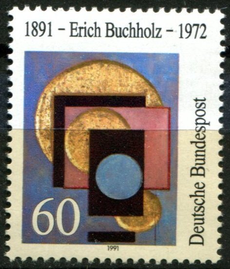 ALMANYA 1991 Sanatçı Erich Buchholz’un Doğumunun 100. Yıldönümü