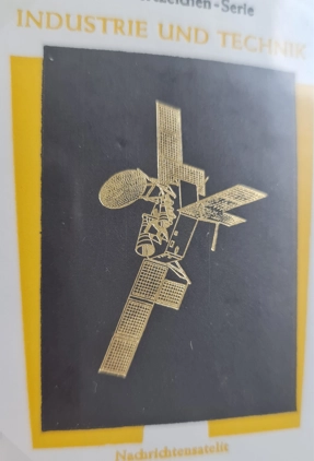 Almanya 1975 Uydu Endüstrisi ve Teknolojisi Uzay FDC