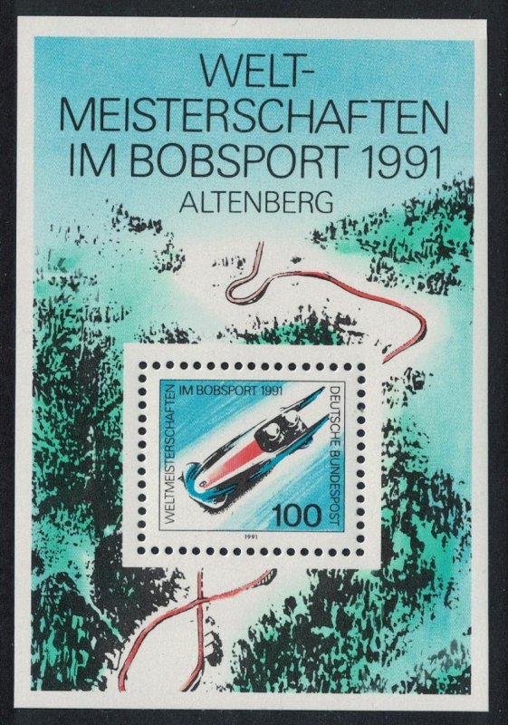 1991 Dünya Bobsleigh Pist Şampiyonası, Altenberg