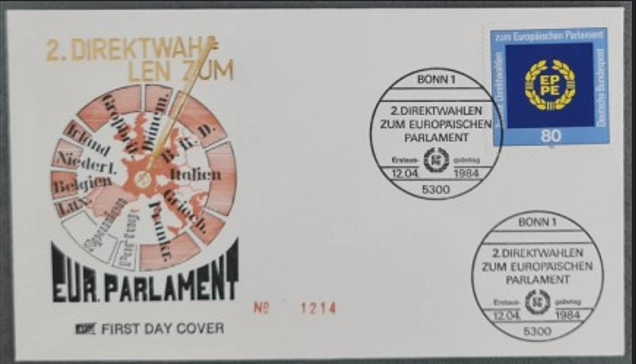 Almanya 1984 Avrupa Parlamentosu için ikinci doğrudan seçimler FDC, Bonn