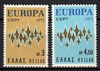1972 YUNANİSTAN EUROPA CEPT