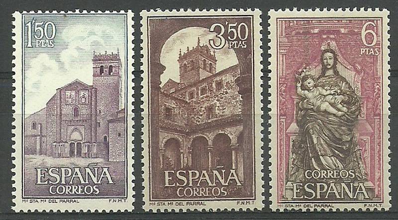 İSPANYA 1968 Manastırlar, Eski Mimari Yapılar