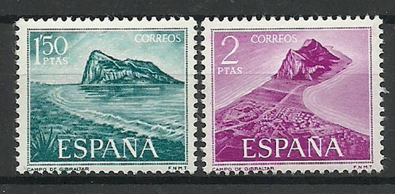 İSPANYA 1969 Definitive Issue - Cebelitarık