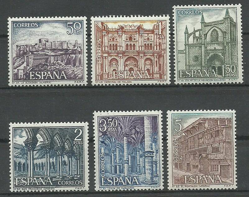 İSPANYA 1970 Mimari, binalar, gezilecek yerler, turizm