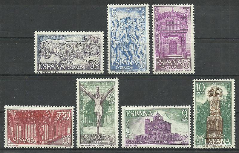 İSPANYA 1971 Compostela Kutsal Yılı