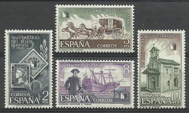 İSPANYA 1975 İspanyol Pullarının 175. Yıldönümü