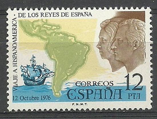 İSPANYA 1976 Kral I. Juan Carlos ve Kraliçe Sofia’nın Amerika Ziyareti