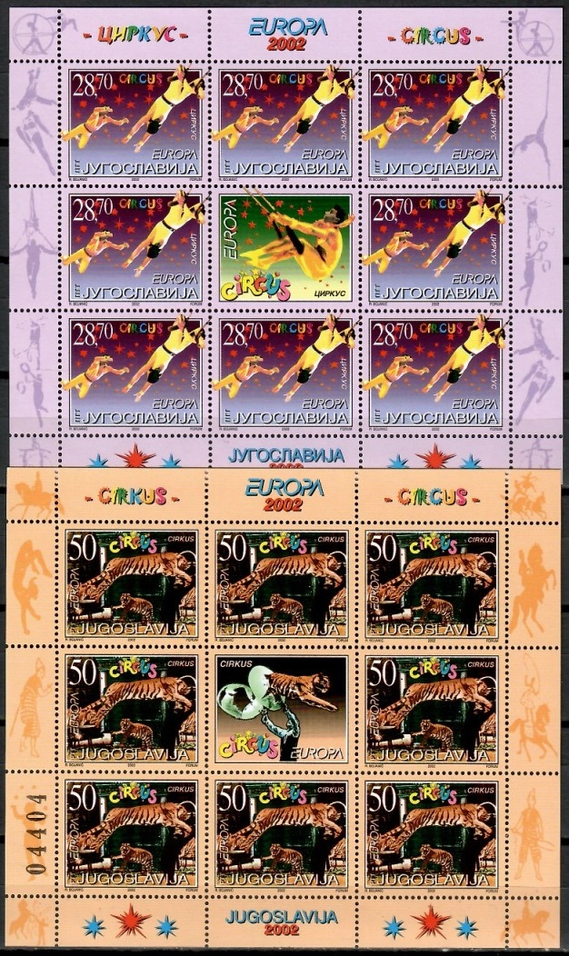 2002 EUROPA CEPT YUGOSLAVYA SİRK, KLEİNBOGEN