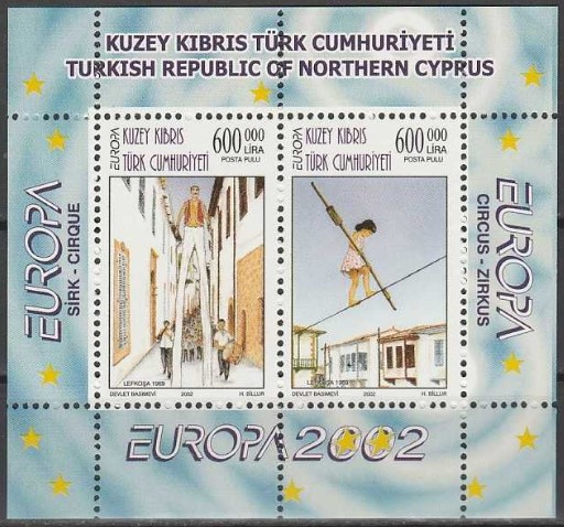 2002 KKTC EUROPA CEPT BLOK