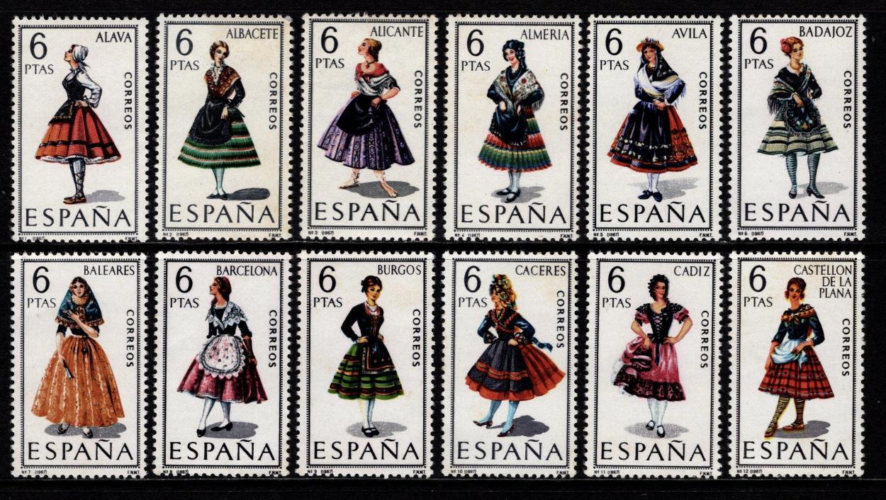 İSPANYA 1967 KOSTÜMLER