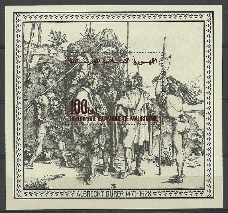 MORİTANYA 1979 Albrecht Dürer Blok